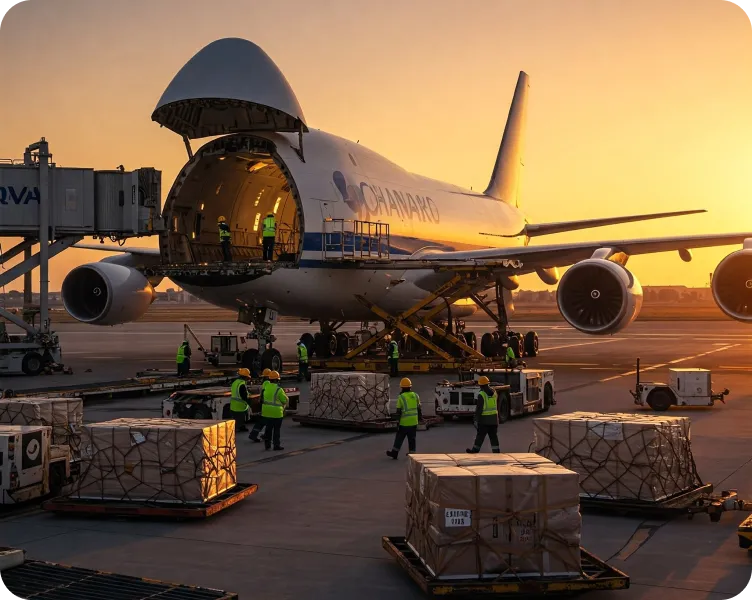 international door to airport